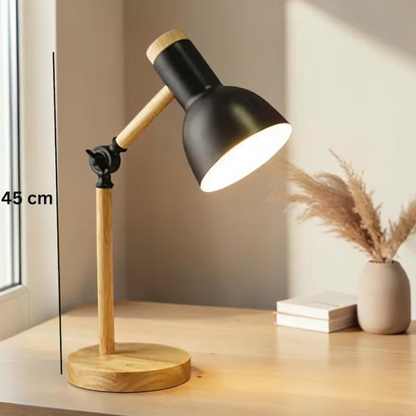 Nordic Table Lamp, Warm Light Reading Lamp, Minimalist Bedside Light, Scandinavian Home Office Decor