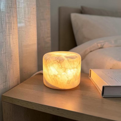 Portable LED Table Light, Cordless Bedside Lamp, Warm Ambient Lighting for Bedroom, Office & Home