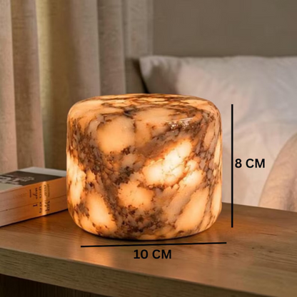 Portable LED Table Light, Cordless Bedside Lamp, Warm Ambient Lighting for Bedroom, Office & Home