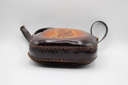 Handmade Genuine Leather Sloth Purse - Crossbody Bag, Phone Bag, Animal Bag, Cartoon Bag, Mini Bag