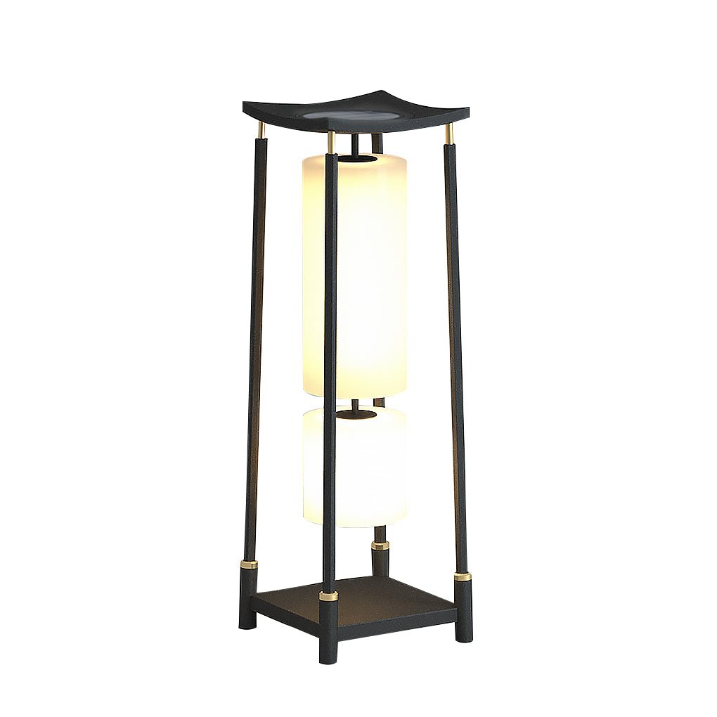 Innovative Asian Style Outdoor LED Landscape Lighting Decorative Solar Post Lights