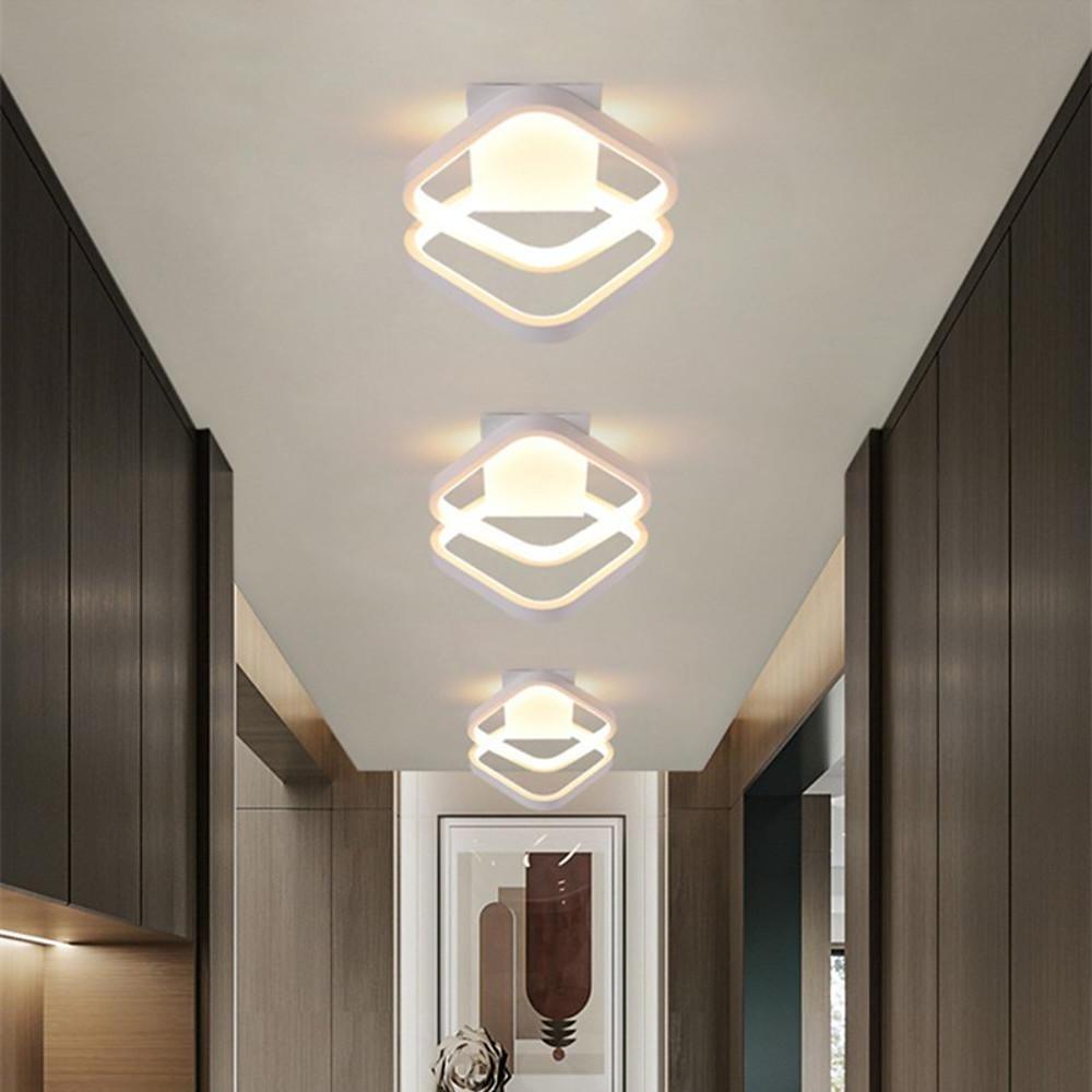 Geometric Shape LED Modern Ceiling Lights Flush Mount Lighting Ceiling Lamp