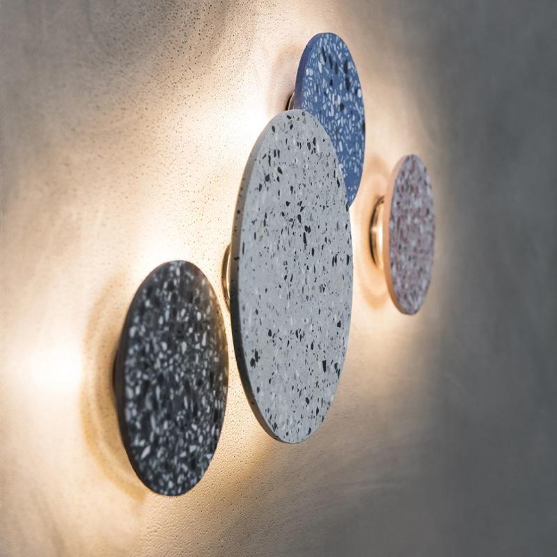 Terrazzo Minimalist LED Outdoor Wall Lights Waterproof Porch Lighting