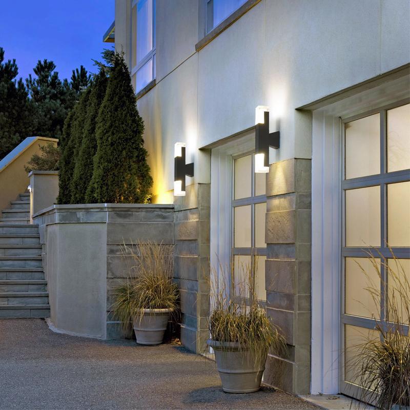 Outdoor Wall Up/Downlight Waterproof Garage Exterior Wall Lights