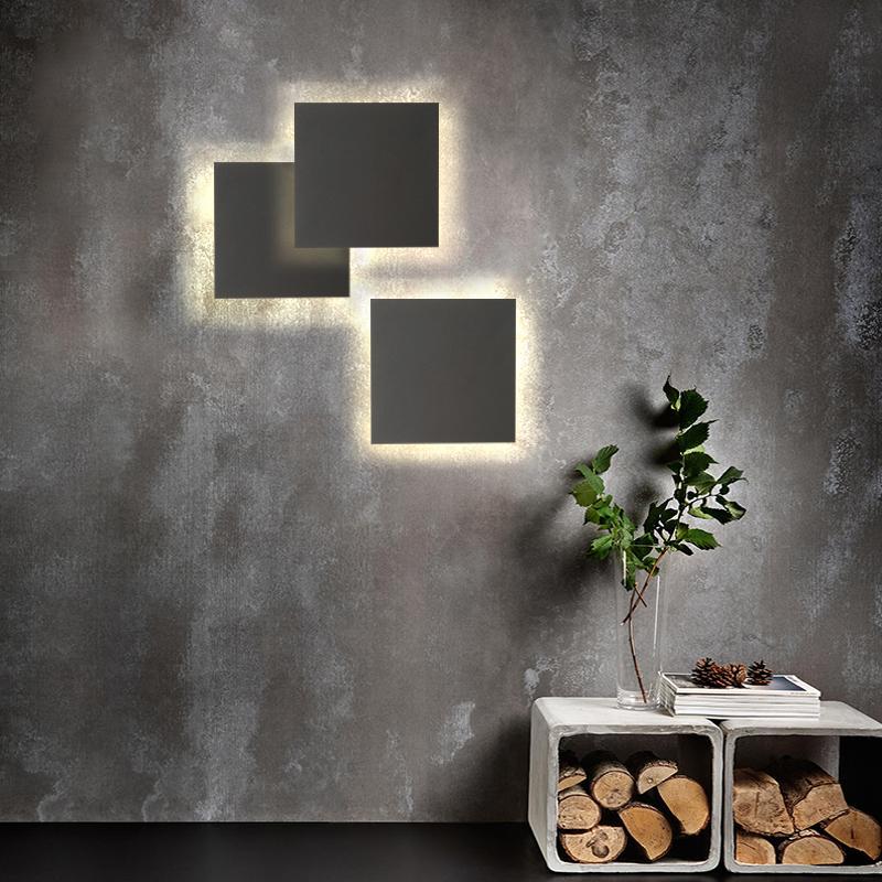 Modern Waterproof LED Outdoor Wall Lights in Flat and Square Designs