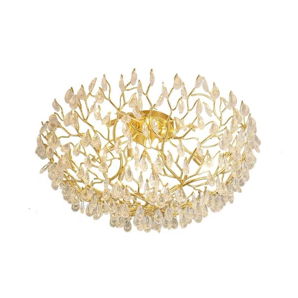 Firefly Sputnik Chandelier Modern LED Flush Mount Ceiling Light