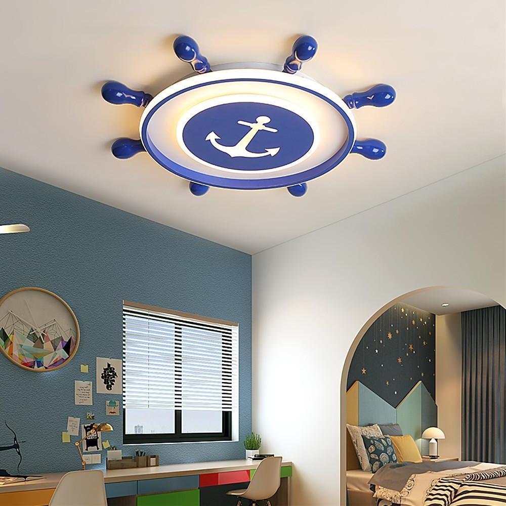 Anchor Insignia Flush Mount Ceiling Light Novelty LED Light