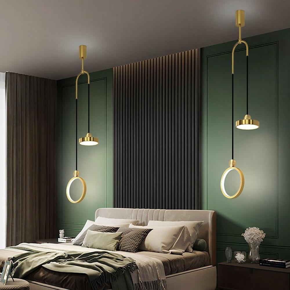 2 Circles LED Modern Pendant Light Island Lights Hanging Ceiling Lights