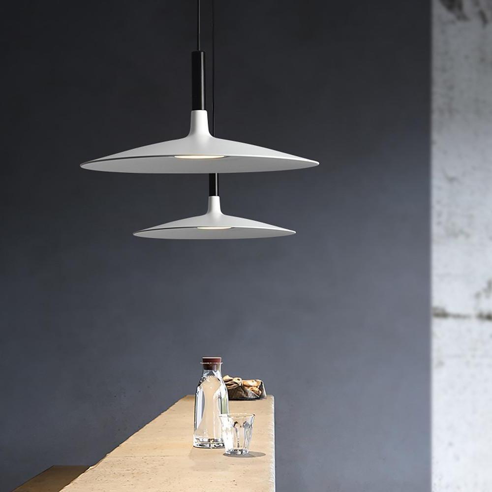 Minimalist Circular LED Modern Pendant Lighting Island Lights