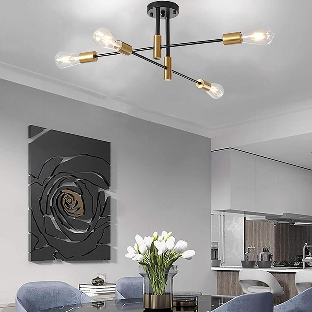 Modern Semi Flush Mount Lights Lighting Up Your Surroundings