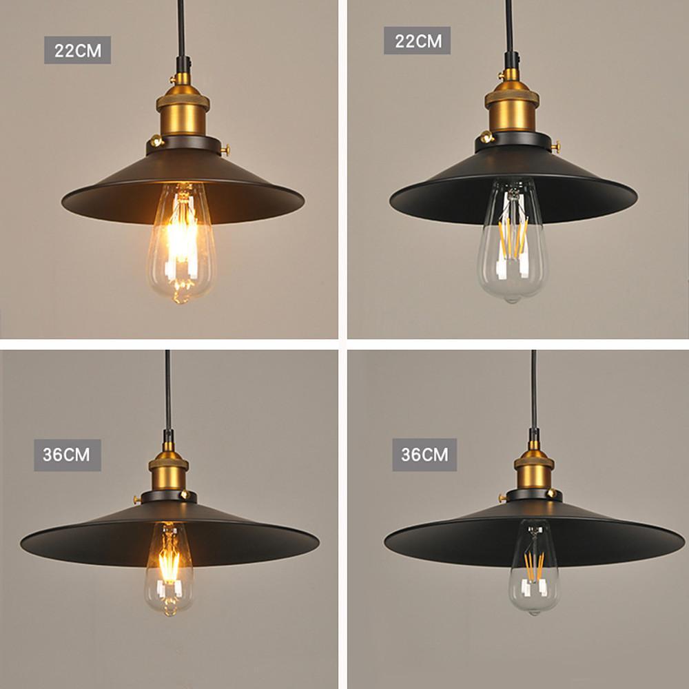 Adjustable Industrial Metal Stylish Cone-Shaped Pendant Lighting