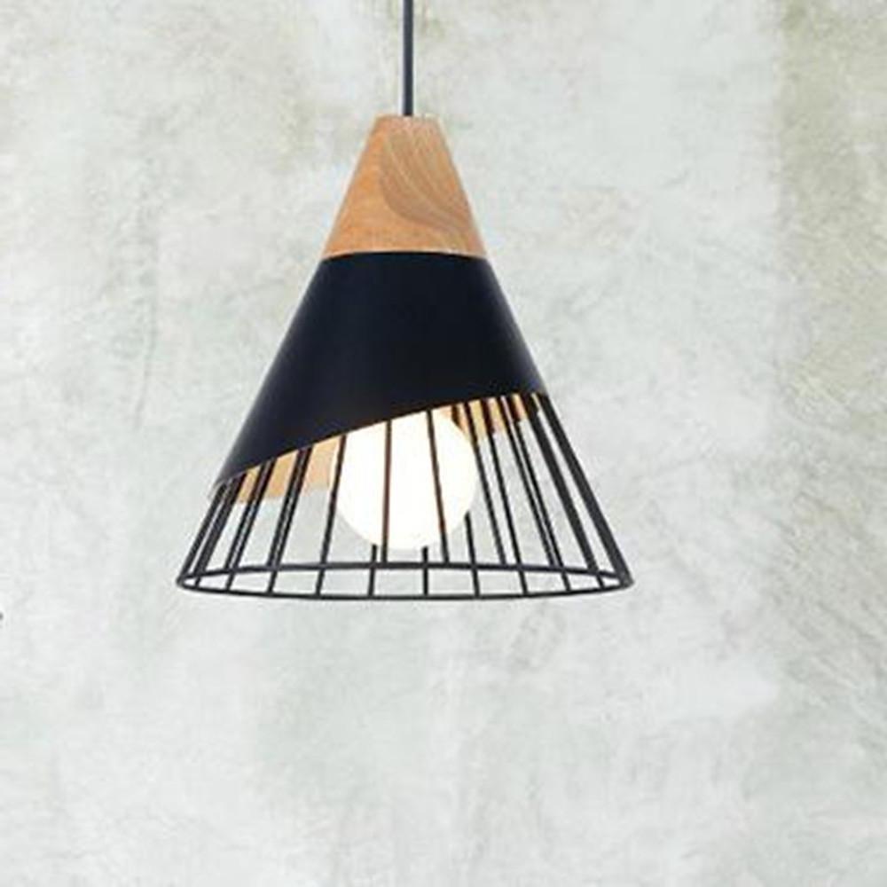 Rustic Conical Lantern LED Modern Pendant Lights Kitchen Island Lighting