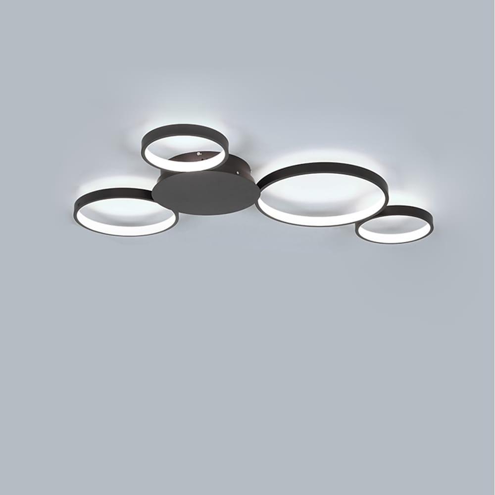 Multi Circle Flush Mount Ceiling Light Modern LED Light