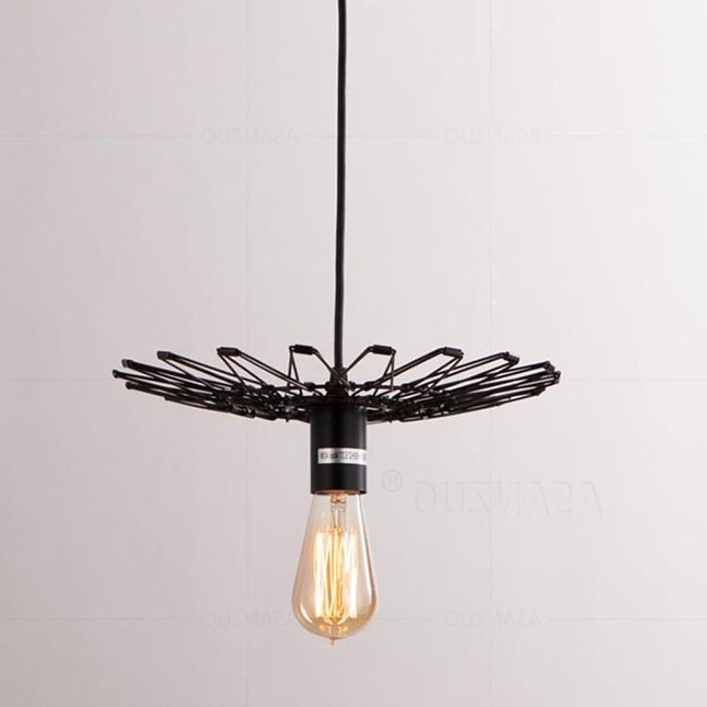 Wire Lantern Island Kitchen Pendant Lighting Country Metal Pendant Lighting