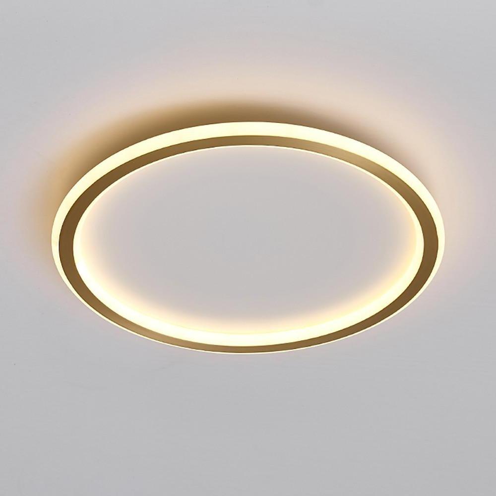 Circle Design Minimalist Nordic Integrated LED Flush Mount Ceiling Light