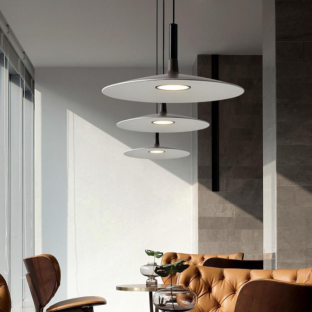 Minimalist Circular LED Modern Pendant Lighting Island Lights