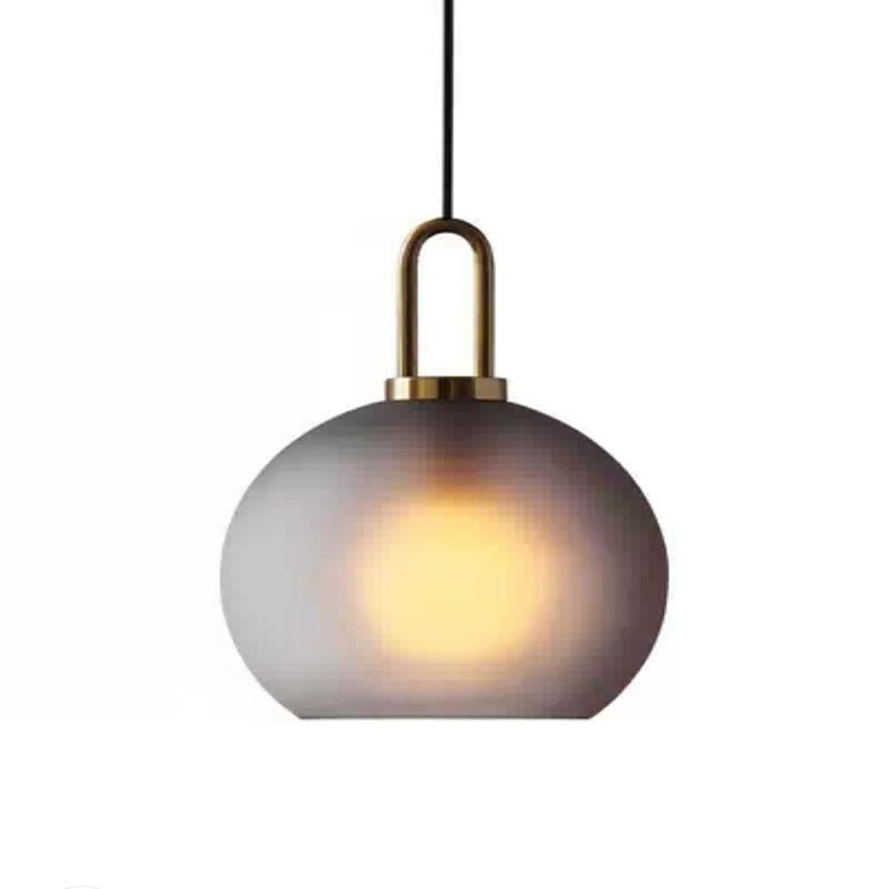 Nordic Style Modern Metal Glass Globe Island Design Industrial Pendant Lighting Ceiling Light