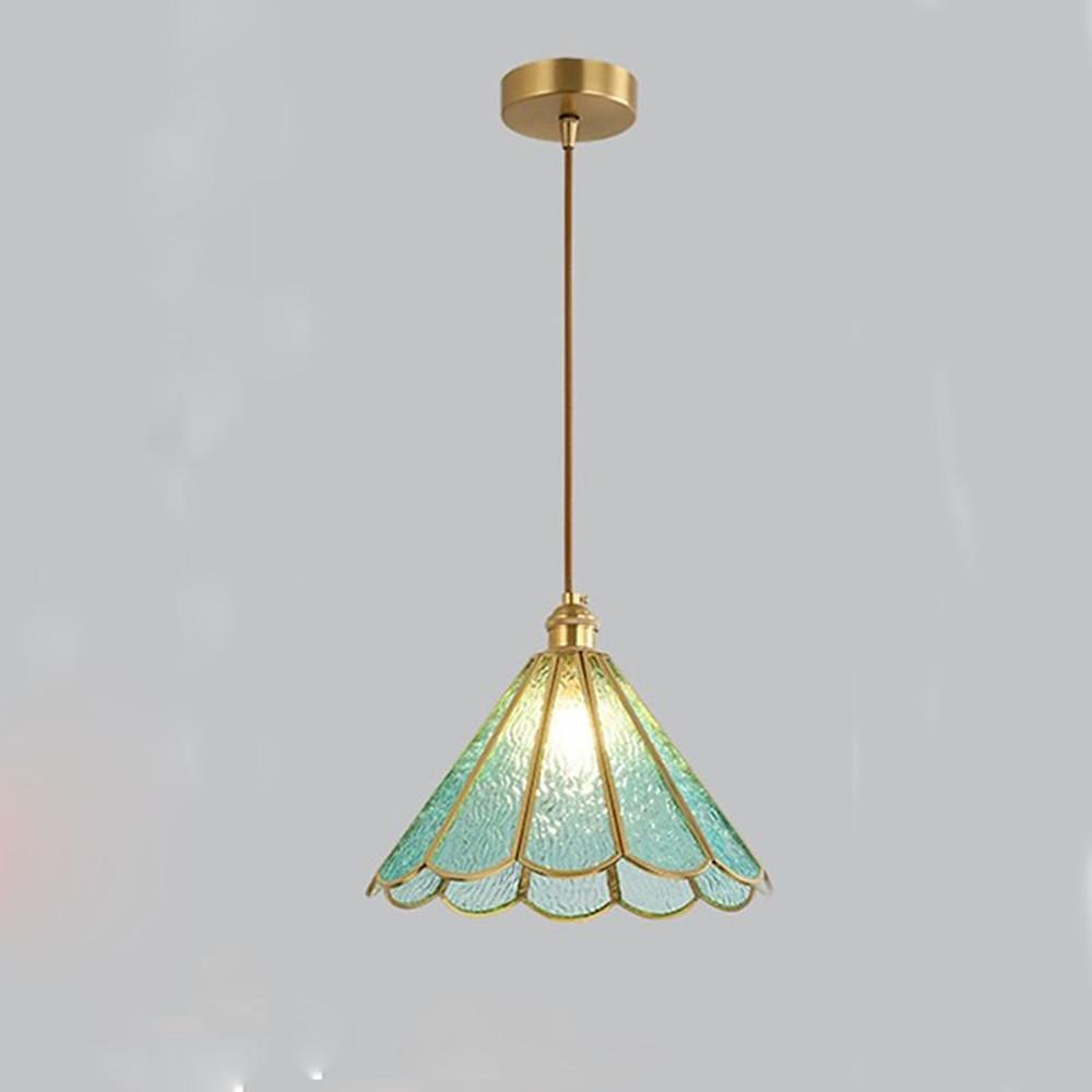 Flower Shaped Glass LED Modern Pendant Lighting Hanging Lamp Island Lights