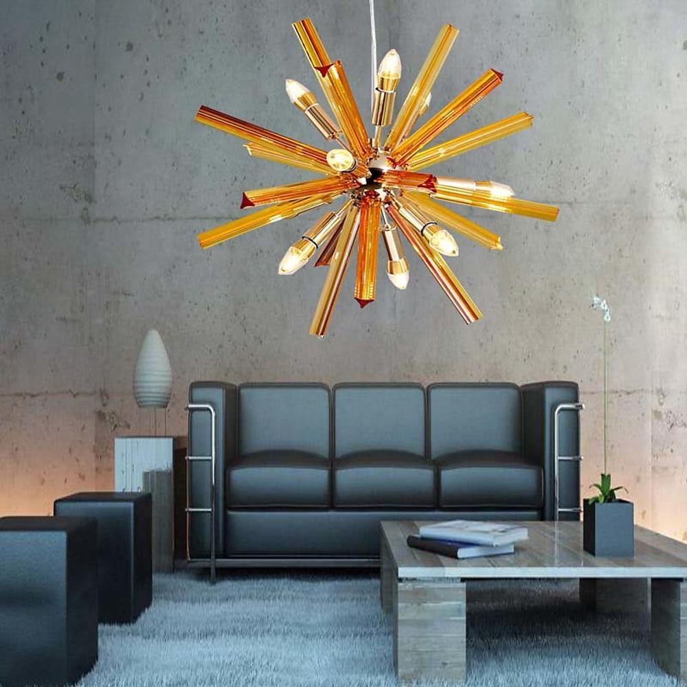 9-light LED Metal Modern Pendant Lights Kitchen Island Lighting