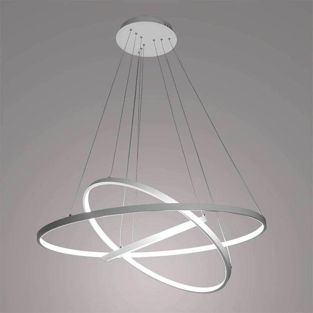 Adjustable Interweaved Ring Dimmable LED Modern Chandeliers Pendant Light