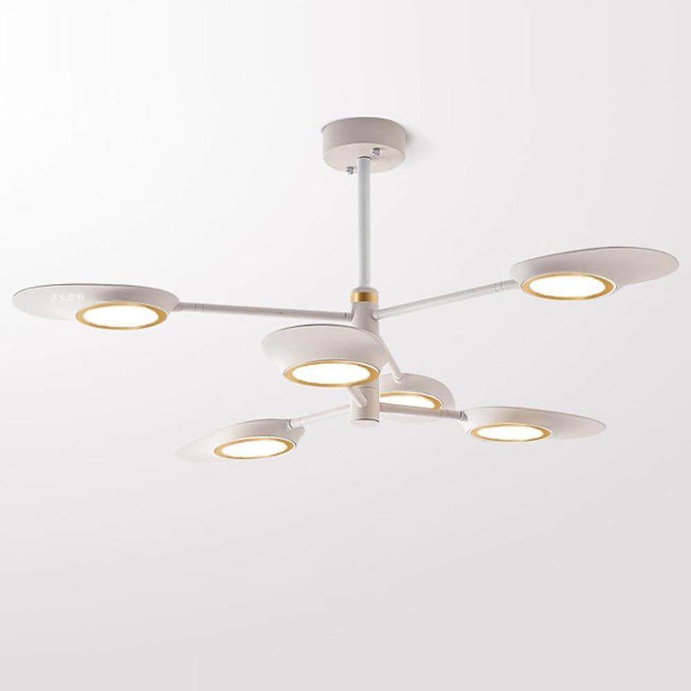 Modern Creative Adjustable Chandelier Light Metal Living Room Ceiling Lights