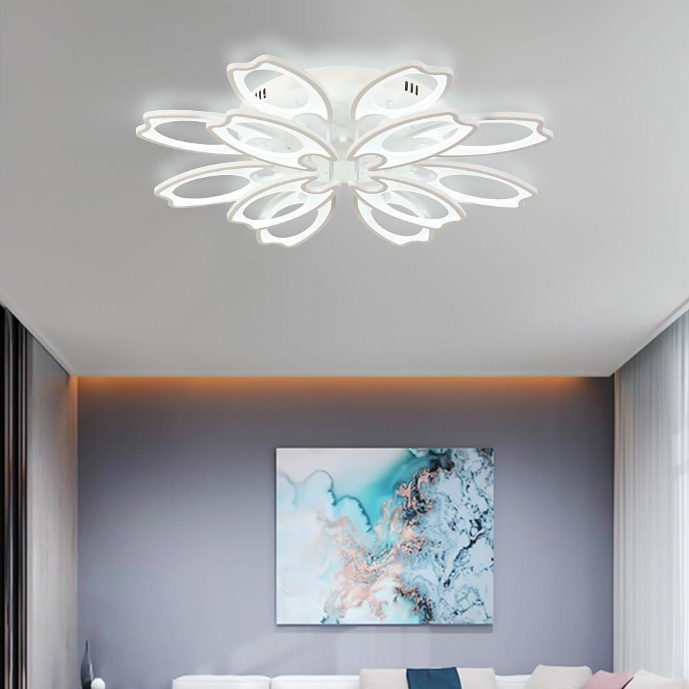 Flower Novelty Flush Mount Ceiling Light Fixtures Modern LED Ceiling Light