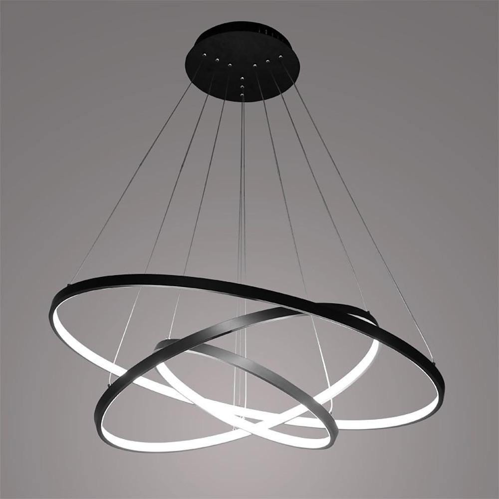 Adjustable Interweaved Ring Dimmable LED Modern Chandeliers Pendant Light