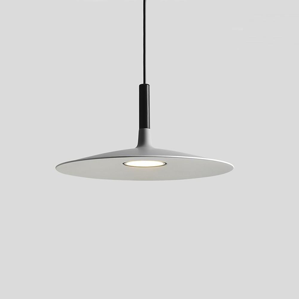 Flat Circular Design Industrial Pendant Lighting Modern Metal Kitchen Lighting Dining Room Lighting Ceiling Light