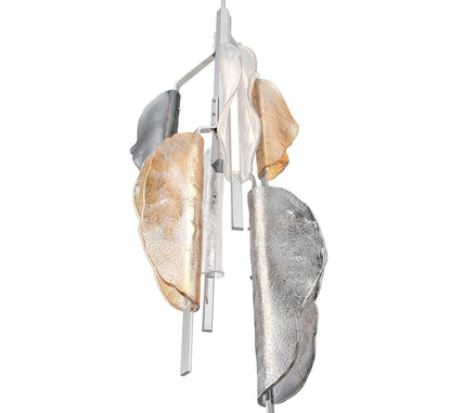Lib & Co. Savona LED chandelier hanging with modern lighting design and multiple LED bulbs, stylish interior lighting fixture.