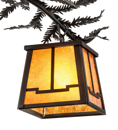 Pine Branch Four Light Chandelier