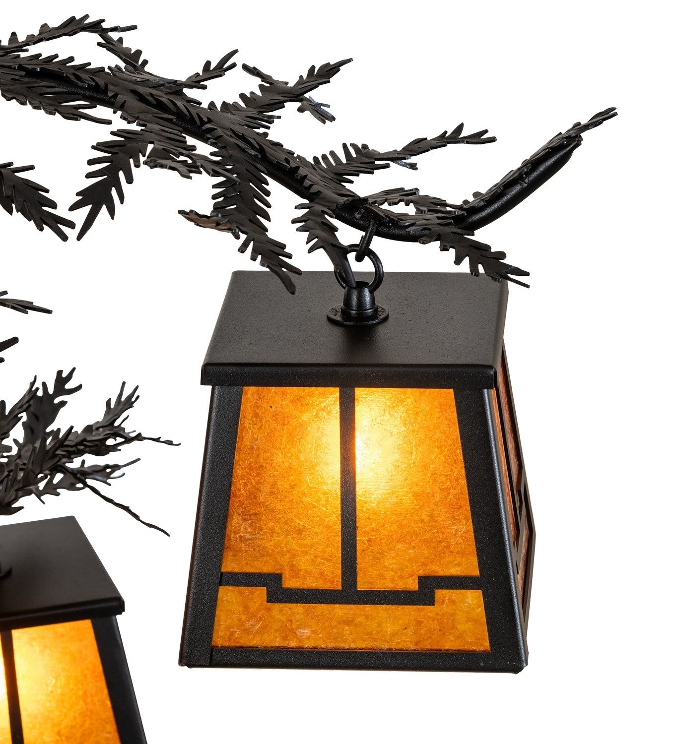 Pine Branch Four Light Chandelier