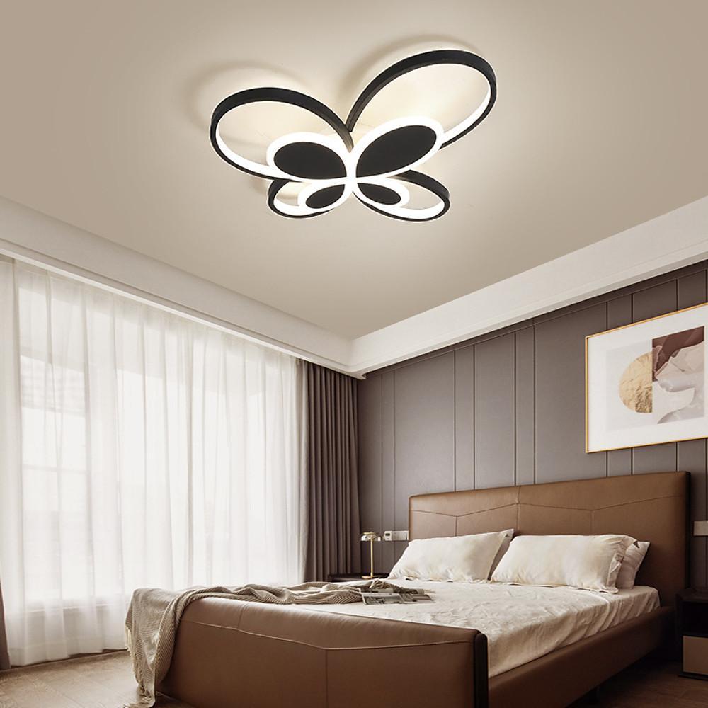 Cluster Dimmable Butterfly LED Flush Mount Ceiling Light for Baby Kids