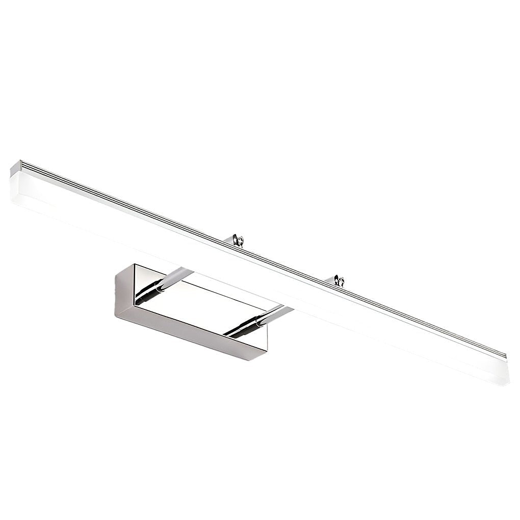 Retractable Over Mirror Bathroom Vanity Light with Acrylic Bar and Stainless Steel Fixture