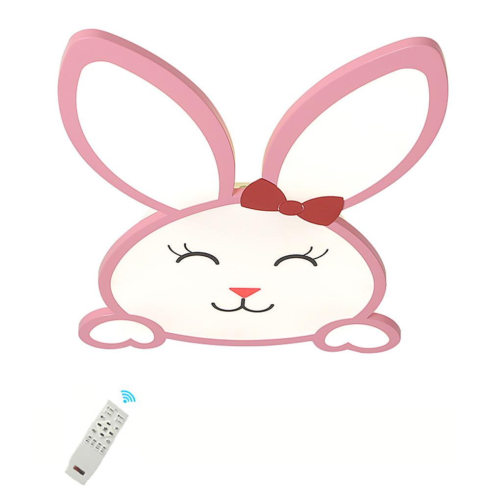 Novelty Bunny LED Flush Mount Ceiling Light for Baby Kids Lighting