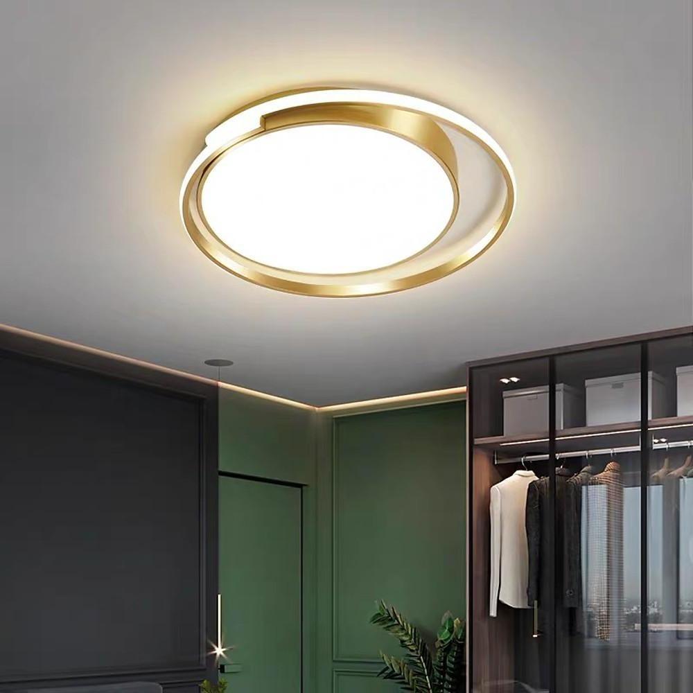 Circular Flush Mount Ceiling Light Minimalist LED Light