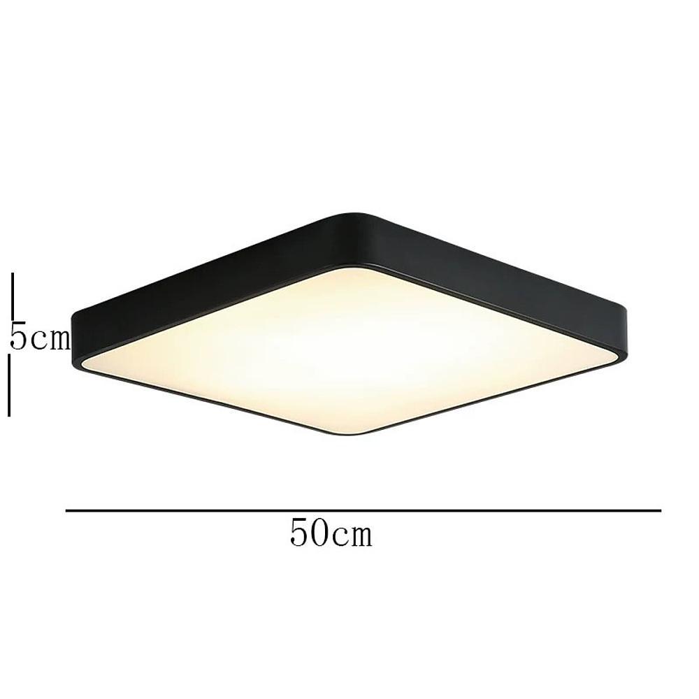 Square LED Flush Mount Ceiling Lights Modern Metal Lights