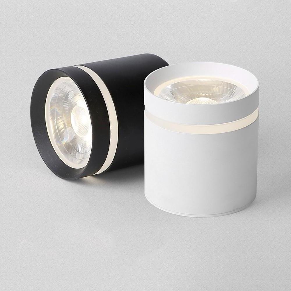 Cylindrical Shapes LED Modern Ceiling Lights Flush Mount Lighting