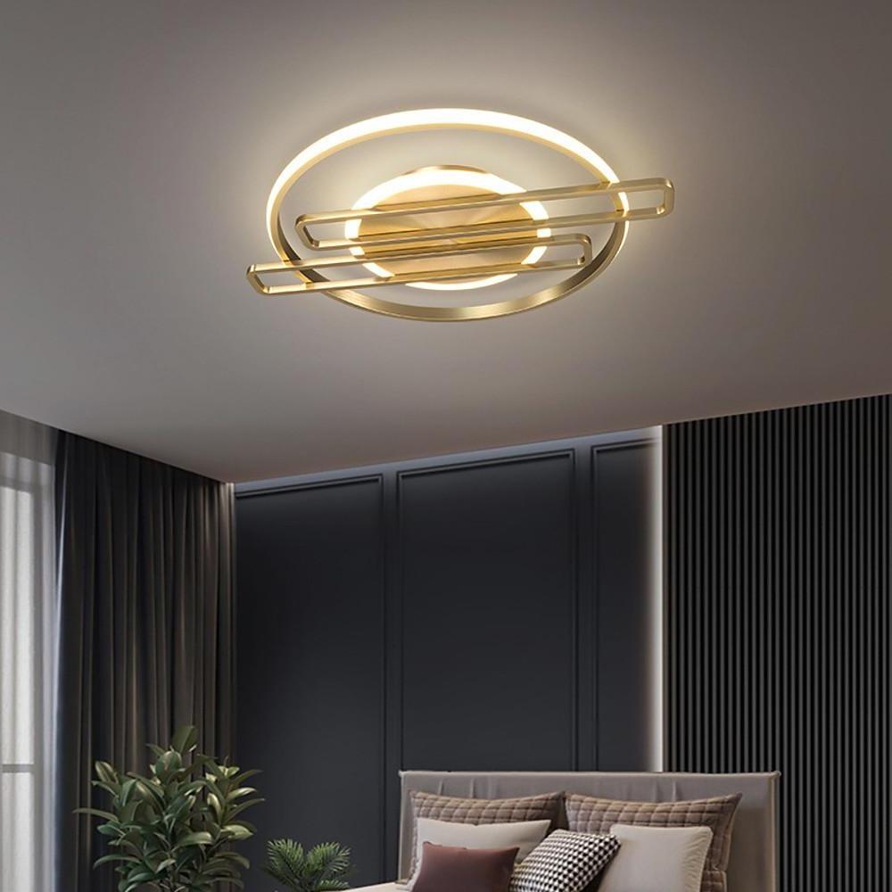 Circular Linear LED Flush Mount Ceiling Light LED Light