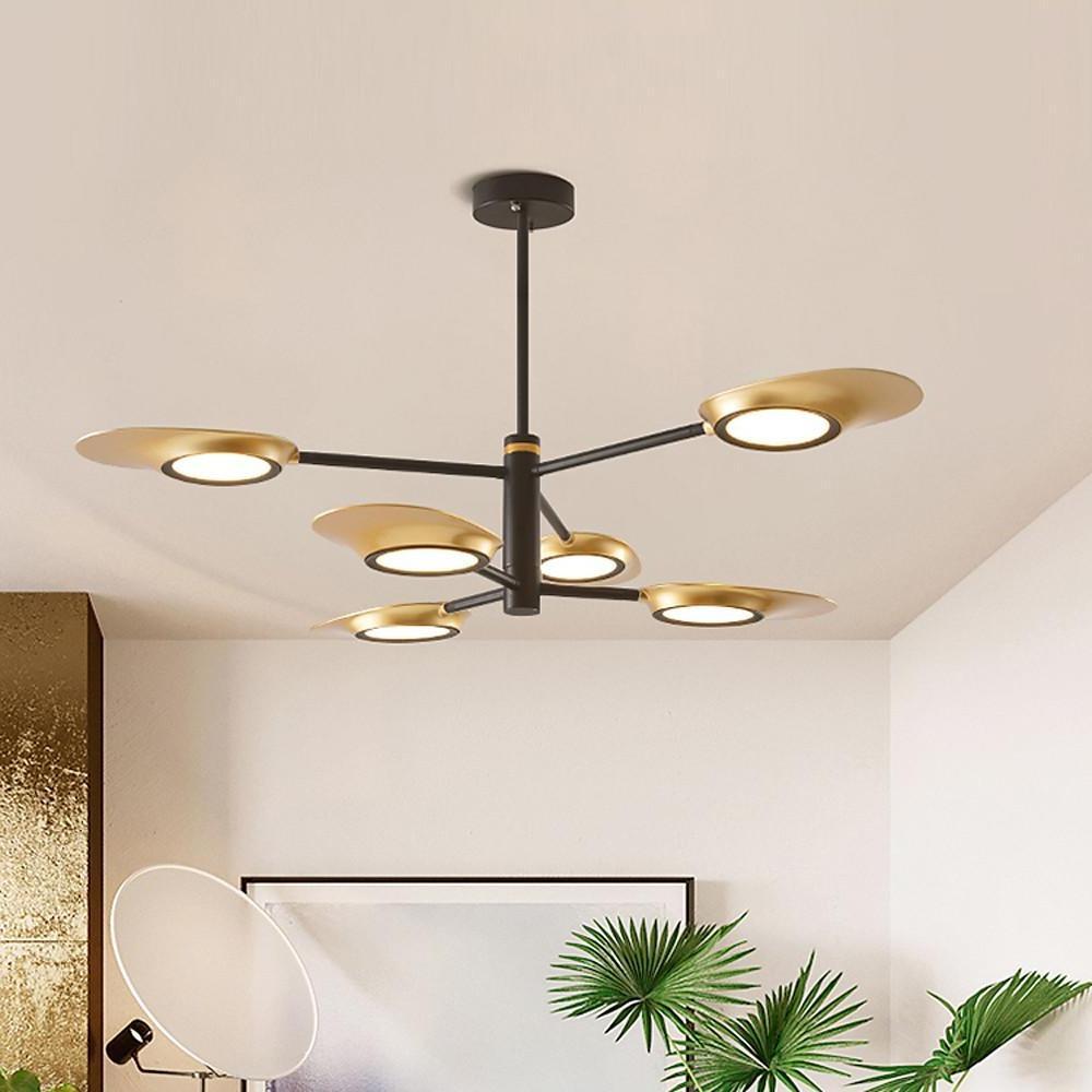 Modern Creative Adjustable Chandelier Light Metal Living Room Ceiling Lights