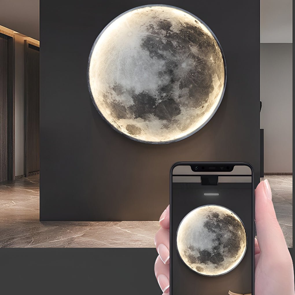 Lunar Moon Dimmable LED Modern Wall Lamp Wall Sconces Lighting Wall Lights