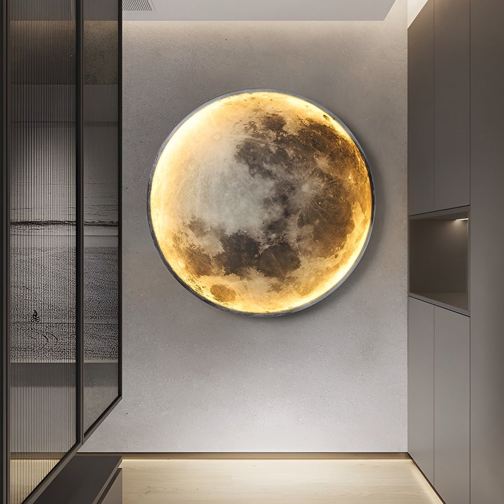 Lunar Moon Dimmable LED Modern Wall Lamp Wall Sconces Lighting Wall Lights