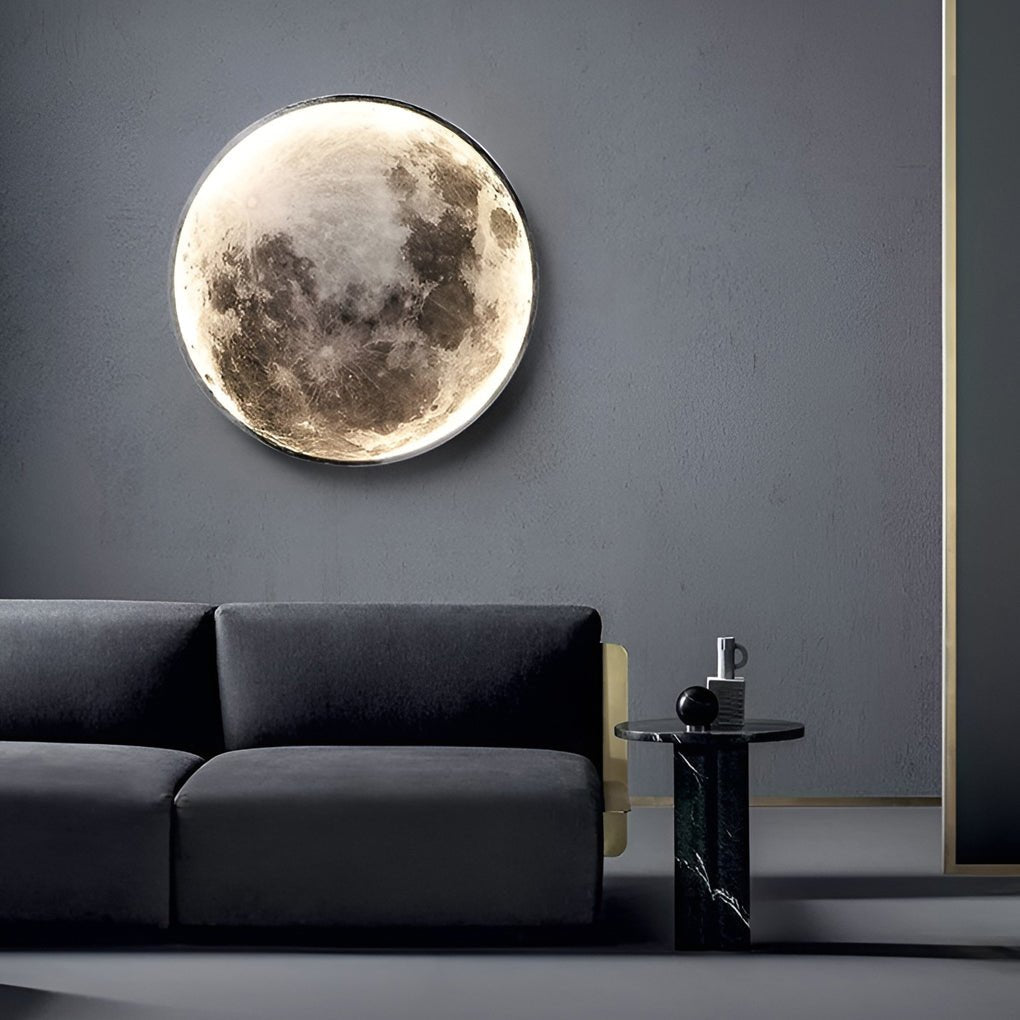 Lunar Moon Dimmable LED Modern Wall Lamp Wall Sconces Lighting Wall Lights