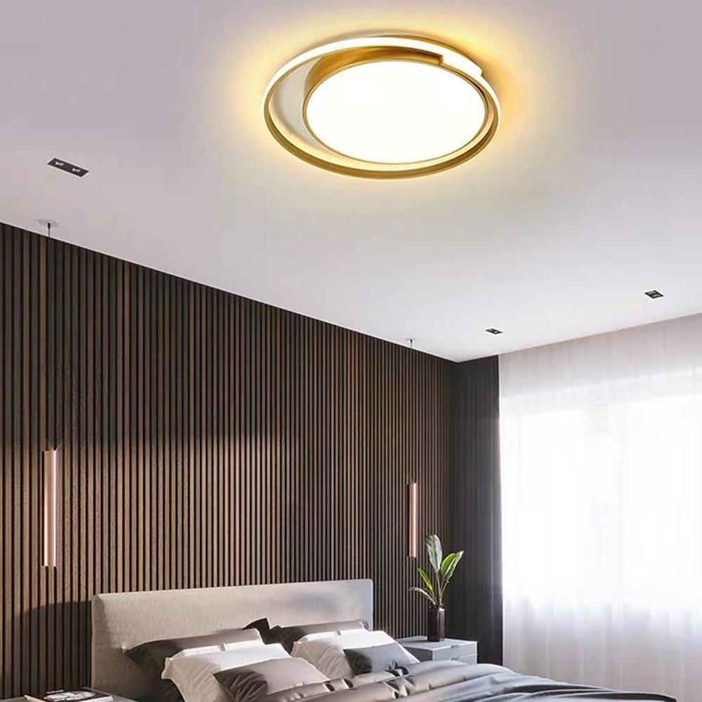 Circular Flush Mount Ceiling Light Minimalist LED Light