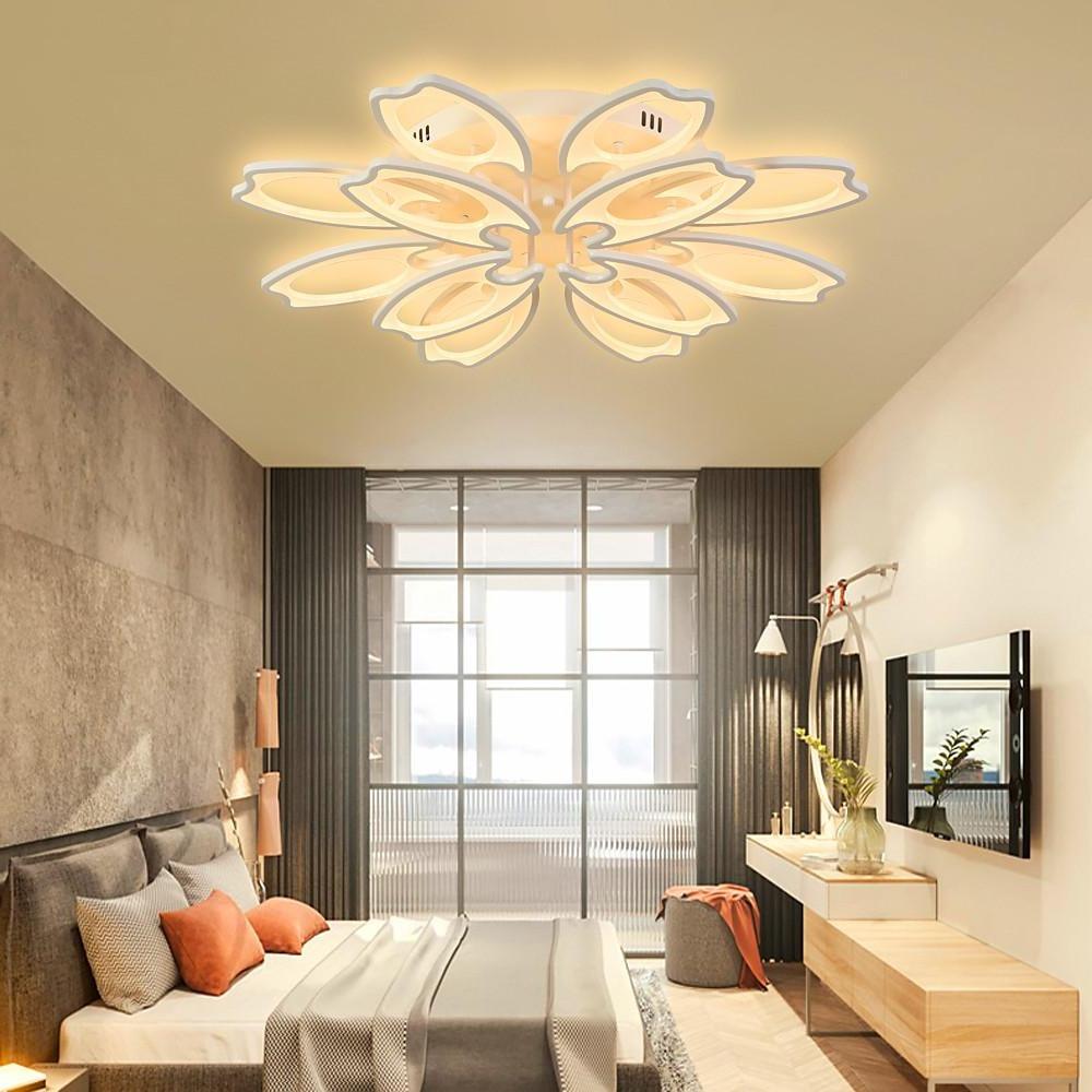 Flower Novelty Flush Mount Ceiling Light Fixtures Modern LED Ceiling Light