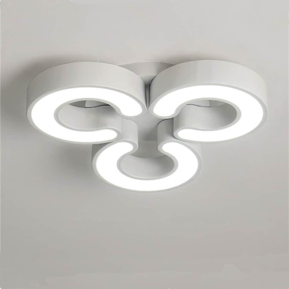 Flower Shaped Dimmable LED Modern Ceiling Lights Flush Mount Lighting