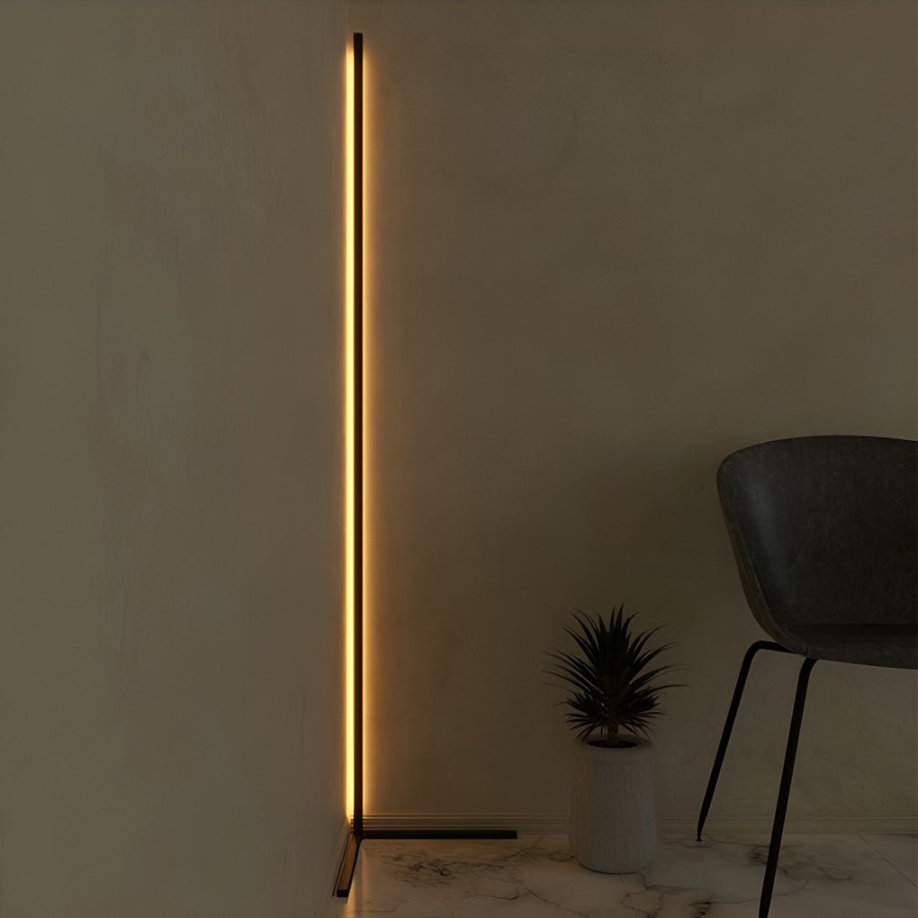 Remote Control RGB Dimmable LED Corner Floor Lamp