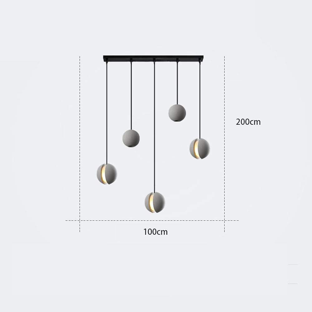 Vintage Cerami Pendant Light Unique Pendant Lighting LED Ceiling Light