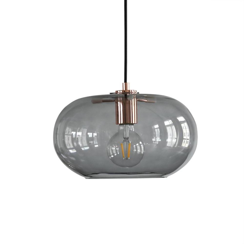 Artistic Electroplated Glass LED Nordic Pendant Lighting Island Light