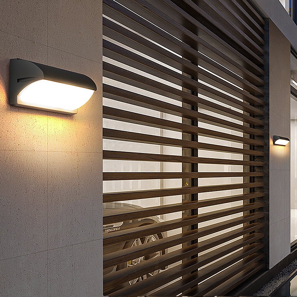 Modern Minimalist LED Waterproof Wall Light for Outdoor Villa Courtyard Balcony