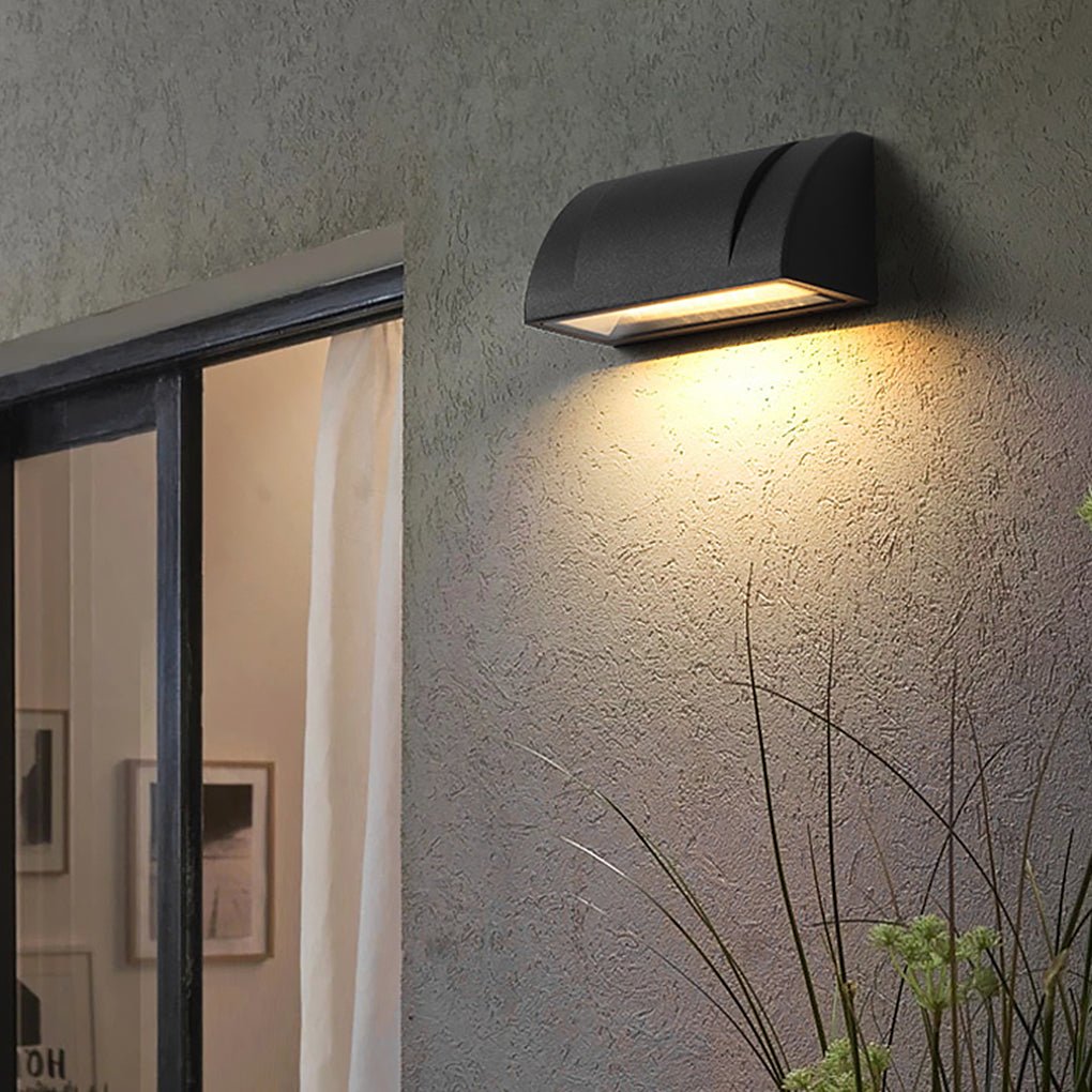 Modern Minimalist Waterproof Outdoor LED Wall Light for Patio Balcony Garden